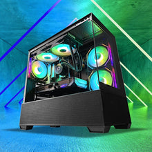 Igniter Gaming PC - Ryzen 5/7 | RX 9060 XT 8GB (Upgradeable) | 32GB DDR5/1TB SSD | Custom Mid Tier (1080p/1440p) | Black - Lapzilla