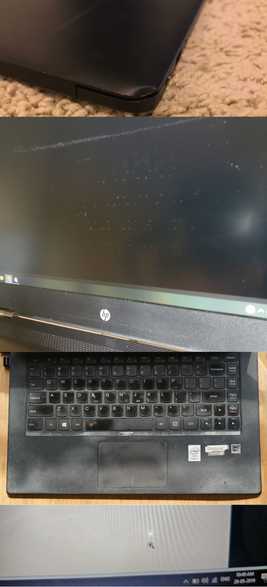 Good grade refurbished laptop with visible wear and scratches – Lapzilla