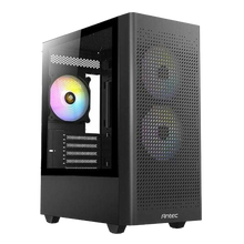 Flare Gaming PC - Intel Core i5 | RX 7600 8GB (Upgradeable) | 1TB SSD/16GB RAM | Customizable Entry Level (1080p) | Black