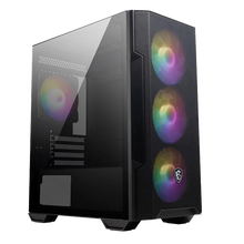 Flare Gaming PC - Intel Core i5 | RX 7600 8GB (Upgradeable) | 1TB SSD/16GB RAM | Customizable Entry Level (1080p) | Black