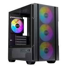 Flare Gaming PC - Intel Core i5 | RX 7600 8GB (Upgradeable) | 1TB SSD/16GB RAM | Customizable Entry Level (1080p) | Black