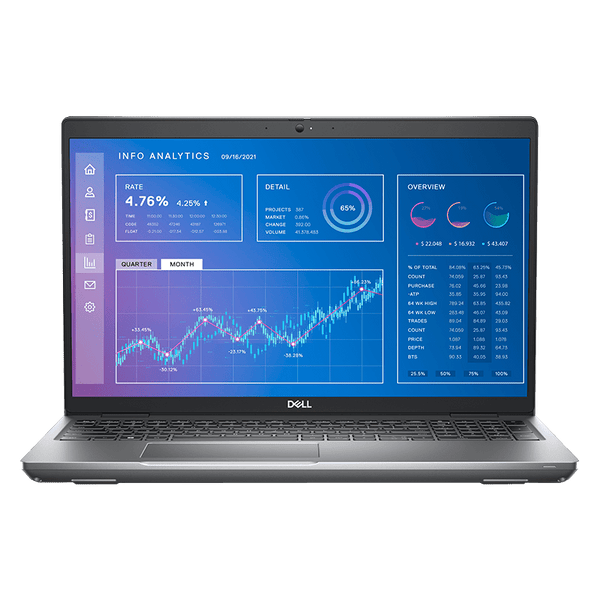 Dell Precision 3571 Workstation - i7 - 12800H | 15.6" Full HD | Nvidia RTX A1000 | 512GB/32GB | Windows 11 - Lapzilla