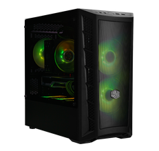 Flare Gaming PC - Intel Core i5 | RX 7600 8GB (Upgradeable) | 1TB SSD/16GB RAM | Customizable Entry Level (1080p) | Black